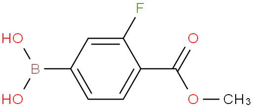 3-氟-4-(甲氧基羰基)苯硼酸