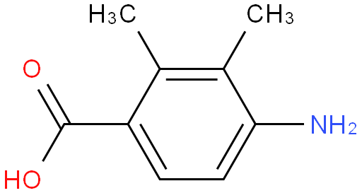 4-氨基-2,3-二甲基苯甲 酸