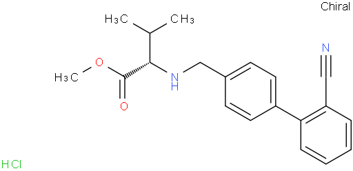 N-[(2'-氰基联苯-4-基)甲基]-L-缬氨酸甲酯盐酸盐