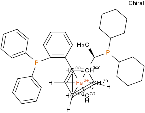 (1R)-1-[(1R)-1-(二环己基膦)乙基]-2-[2-(二苯基膦)苯基]二茂铁