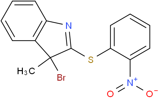 3-溴-3-甲基-2-(2-硝苯巯基)-3H-吲哚