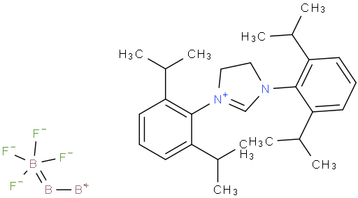 1,3-双(2,6-二异丙基苯基)-4,5-二氢-1H-咪唑-3-鎓四氟硼酸盐
