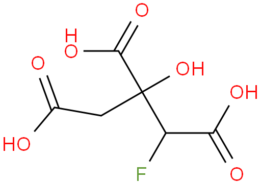 1-氟-2-羟基丙烷-1,2,3-三羧酸