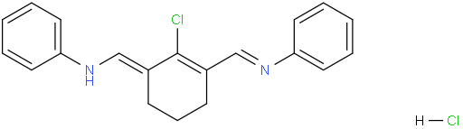 N-[(3-(苯胺基亚甲基)-2-氯-1-环己烯-1-基)亚甲基]苯胺盐酸盐