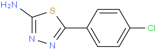 2-氨基-5-(4-氯苯基)-1,3,4-噻二唑