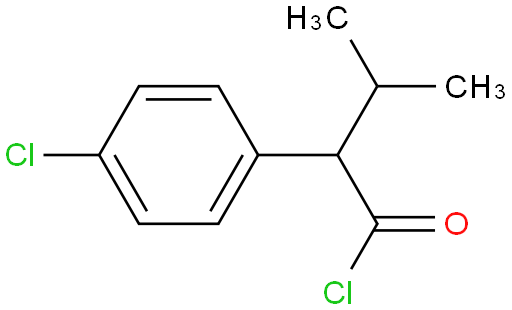 3-甲基-2-(4-氯苯基)丁酰氯