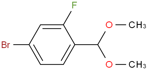 4-溴-1-(二甲氧基甲基)-2-氟苯