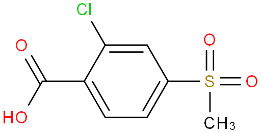 2-氯-4-甲砜基苯甲酸