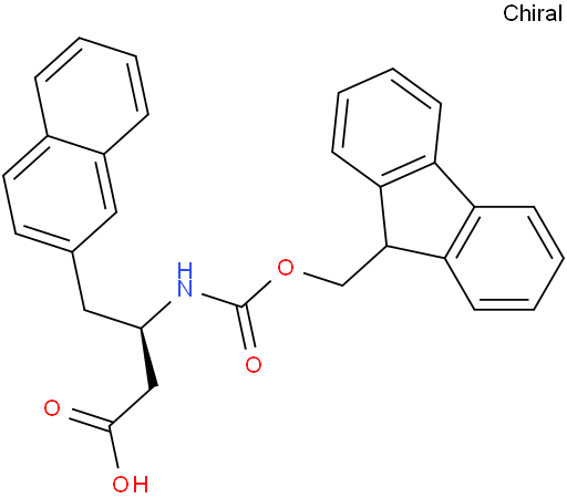 Fmoc-(R)-3-氨基-4-(2-萘)-丁酸