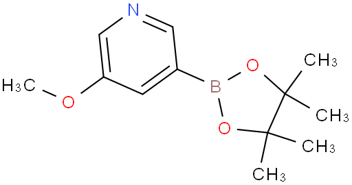 5-甲氧基-3-吡啶频那醇硼酸酯