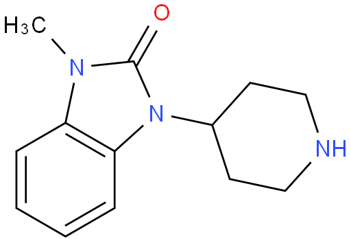 4-(2-酮基-3-甲基-1-苯并咪唑基)哌啶