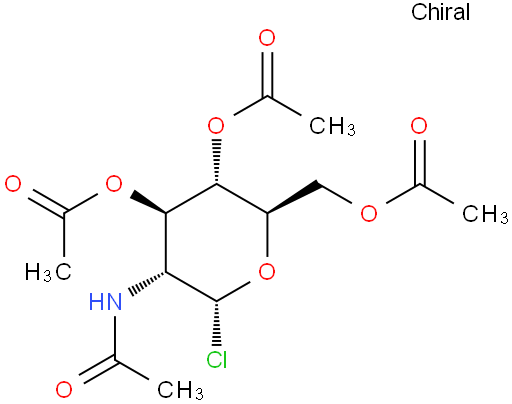 2-乙酰氨基-3,4,6-三-O-乙酰-2-脱氧-α-D-吡喃葡萄糖酰基氯