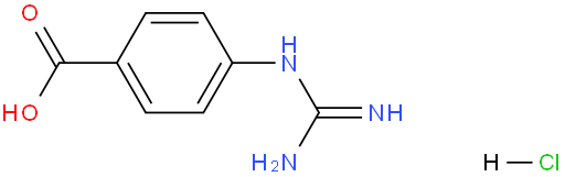 4-胍基苯甲酸盐酸盐