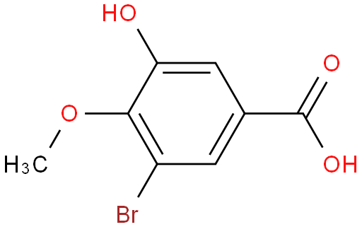 3-溴-5-羟基-4-甲氧基苯甲酸