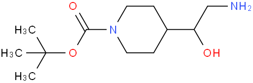 4-(2-氨基-1-羟基)哌啶-1-甲酸叔丁酯
