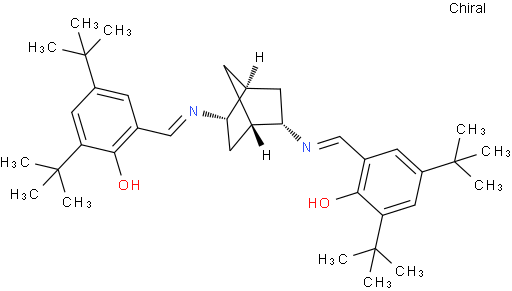 (1S,2S,4S,5S)-2,5-双(3,5-二-叔丁基-2-羟基苯亚甲基氨基)双环[2.2.1]庚烷