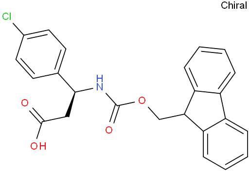 (S)-3-(4-氯苯基)-3-(Fmoc-氨基)丙酸
