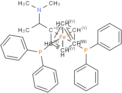(S)-N,N-二甲基-1-[(R)-1',2-双(二苯基膦基)二茂铁基]乙胺