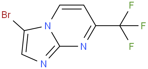 3-溴-7-(三氟甲基)咪唑并[1,2-a]嘧啶