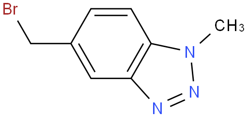5-(溴甲基)-1-甲基-1H-1,2,3-苯并三唑