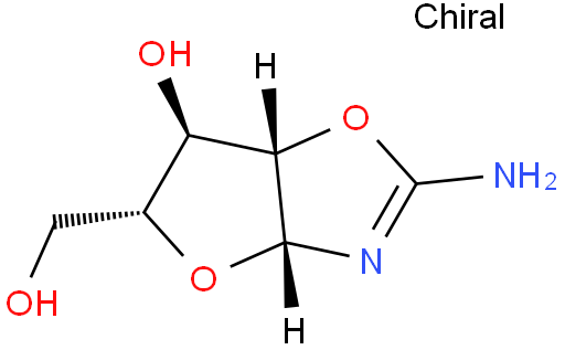 (3aR,5R,6R,6aS)-2-氨基-5-(羟甲基)-3a,5,6,6a四氢呋喃并[2,3-d]噁唑-6-醇