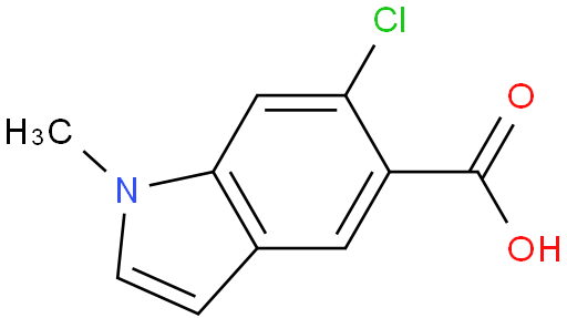 6-氯-1-甲基-1H-吲哚-5-羧酸