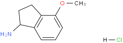 4-甲氧基-2,3-二氢-1H-茚-1-胺盐酸盐