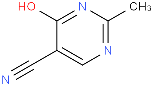 4-羟基-2-甲基嘧啶-5-甲腈