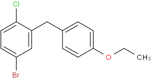 4-(2-氯-5-溴苄基)苯乙醚
