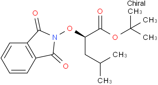 (R)-2-(1,3-二氧代异吲哚啉-2-基氧基)-4-甲基戊酸叔丁酯