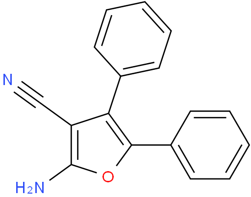 2-氨基-4,5-二苯基-3-呋喃甲腈