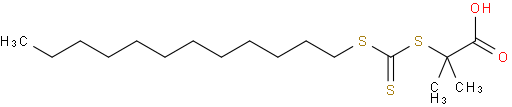 2-(十二烷基三硫代碳酸酯基)-2-甲基丙酸