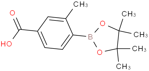3-甲基-4-(4,4,5,5-四甲基-1,3,2-二噁硼烷-2-基)苯甲酸