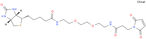 N-生物素基-N'-(3-马来酰亚胺基丙酰基)-3,6-二氧杂辛烷-1,8-二胺