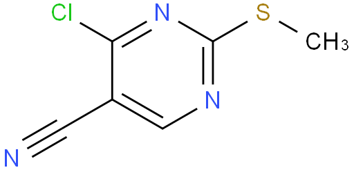 4-氯-2-(甲硫基)嘧啶-5-甲腈