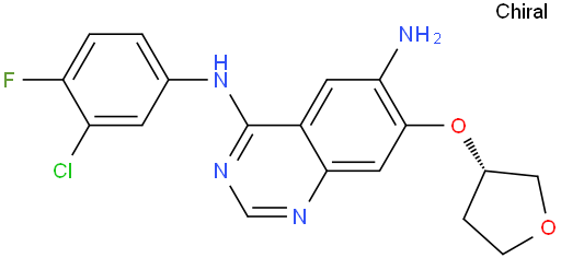 (S)-N4-(3-氯-4-氟苯基)-7-((四氢呋喃-3-基氧基)喹唑啉-4,6-二胺