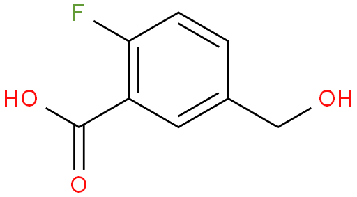 2-氟-5-(羟基甲基)苯甲酸