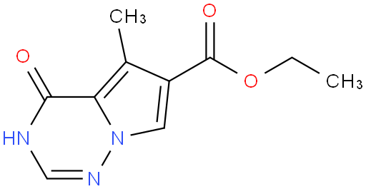 5-甲基-4-氧代-3,4-二氢吡咯并[1,2-f][1,2,4]三嗪-6-羧酸乙酯