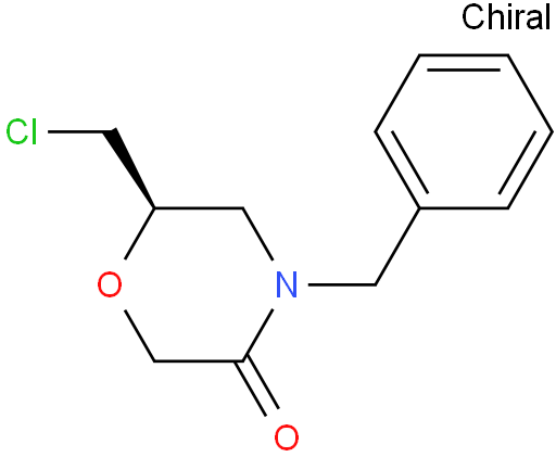 (R)-4-苄基-6-(氯甲基)吗啉-3-酮
