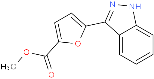2-呋喃甲酸,5-(1H-吲唑-3-基)-甲酯