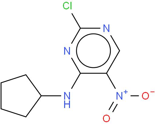 (2-氯-5-硝基-嘧啶-4-基)-环戊基-胺