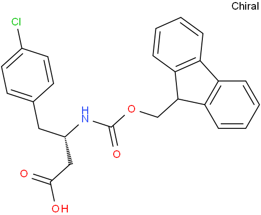 Fmoc-(S)-3-氨基-4-(4-氯苯基)丁酸