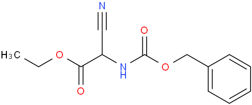 2-(苄氧基羰基氨基)-2-氰基乙酸乙酯
