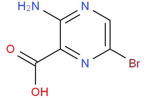 3-氨基-6-溴吡嗪-2-甲酸