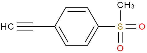 1-乙炔-4-(甲基磺酰基)-苯