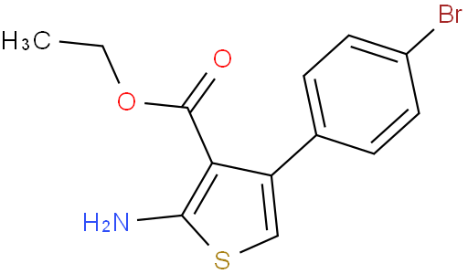 2-氨基-4-(4-溴苯基)-3-噻吩甲酸乙酯