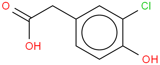 3-氯-4羟基苯乙酸
