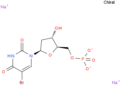 5-溴-2'-脱氧尿苷-5'-单磷酸钠盐