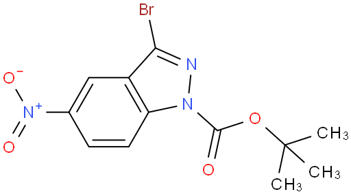1-Boc-3-溴-5-硝基-1H-吲唑