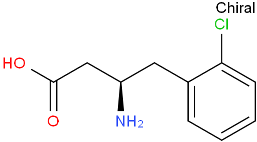 (R)-3-氨基-4-(2-氯苯基)丁酸盐酸盐